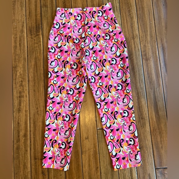 Pants with a high waist - Picture 7 of 11